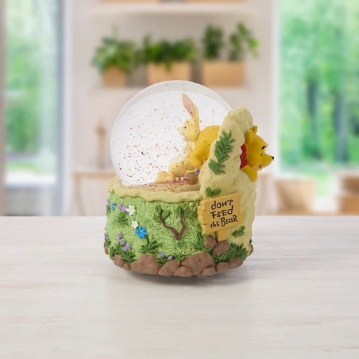 Don’t Feed The Bear Winnie The Pooh Musical Snow Globe