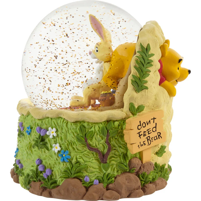 Don’t Feed The Bear Winnie The Pooh Musical Snow Globe