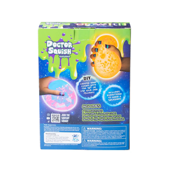 Doctor Squish Glow in the Dark Squishy Maker Refill Pack