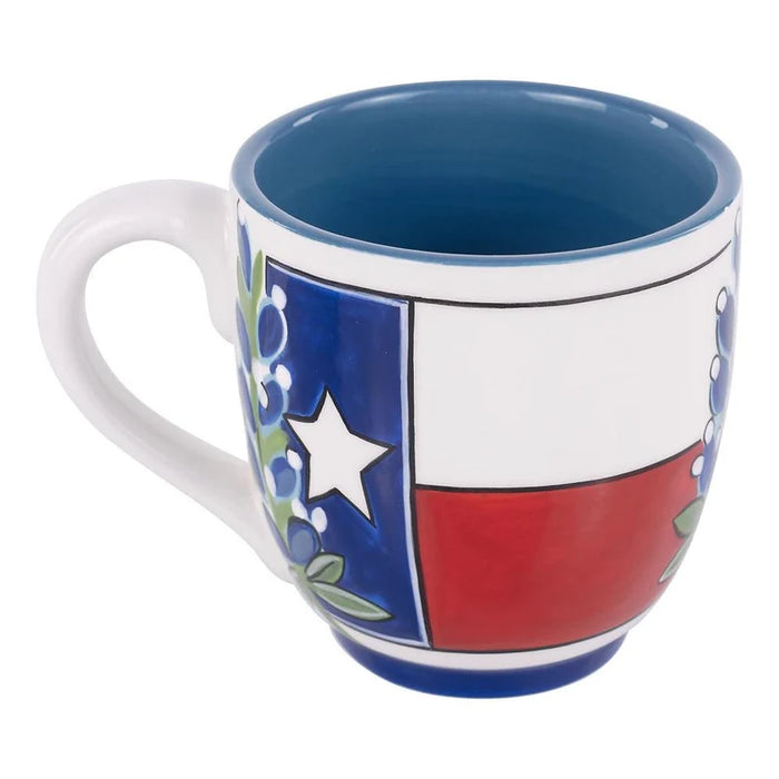 Texas Flag & Flower Mug