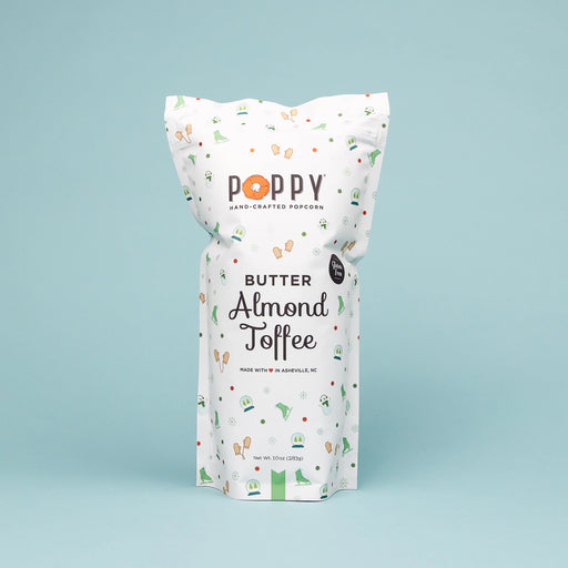 Poppy Hand-Crafted Popcorn Butter Almond Toffee Market Bag