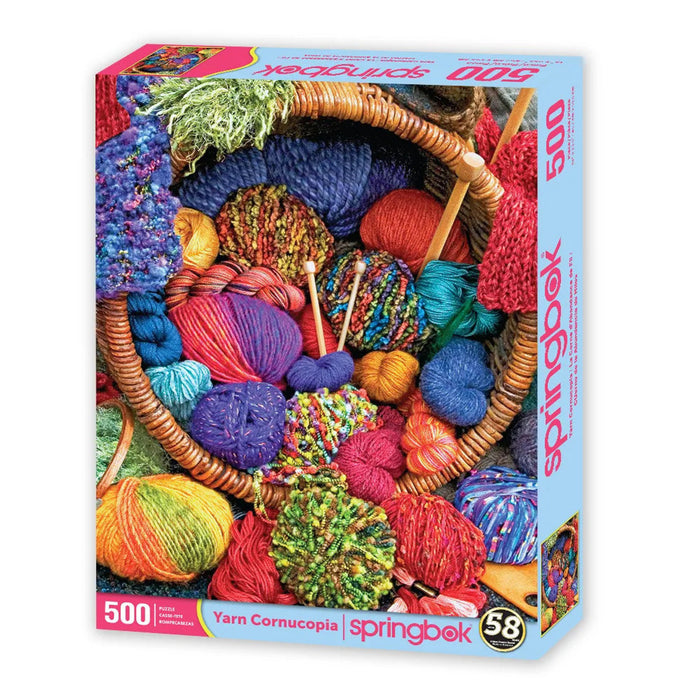 Yarn Cornucopia 500 Piece Jigsaw Puzzle