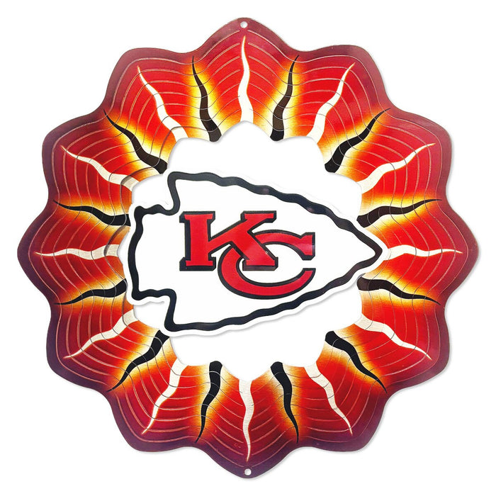 Kansas City Chiefs NFL Wind Spinner