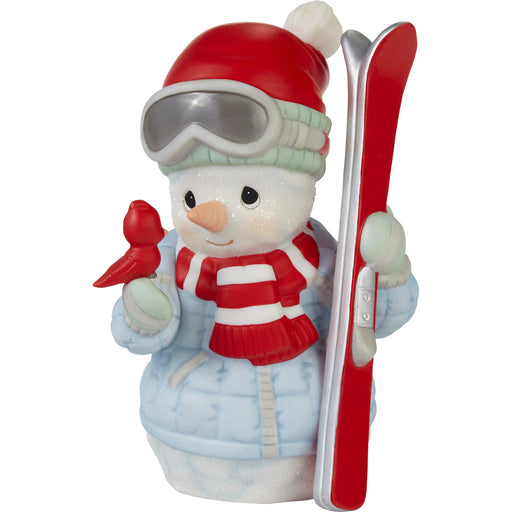 Precious Moments ‘Tis The Ski-son To Be Jolly Annual Snowman Figurine