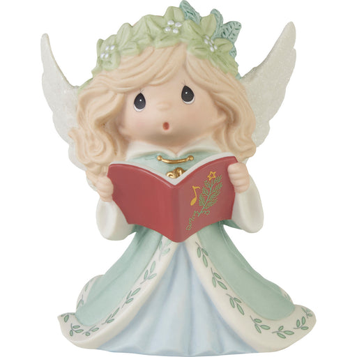 Precious Moments Wishing You Joyful Sounds Of The Season Annual Angel Figurine