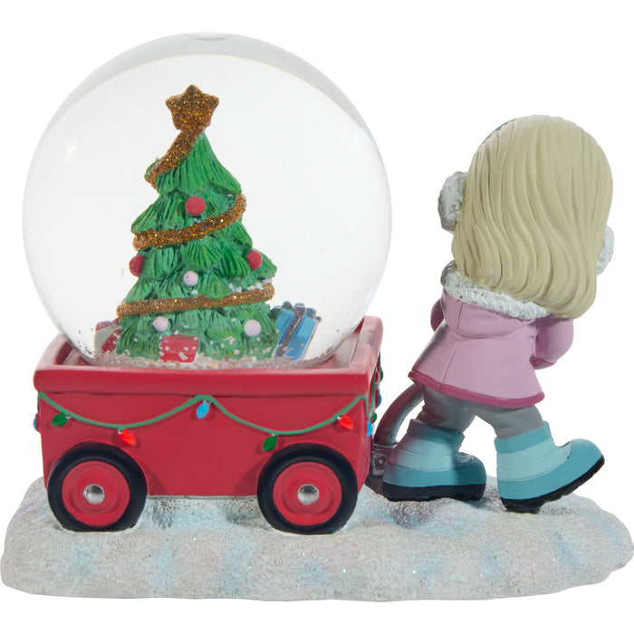 Precious Moments Share The Magic Of Christmas Musical Snow Globe