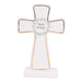 Decorative cross with 'Child of God' text on a white background