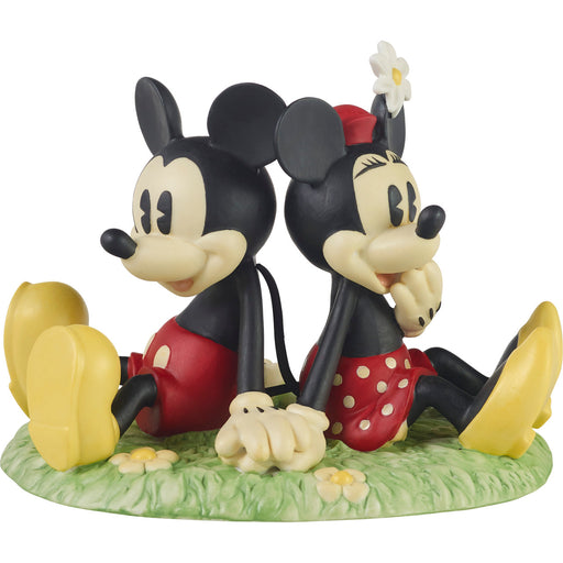 Precious Moments You’re My Happy Place Disney Mickey Mouse and Minnie Mouse Figurine