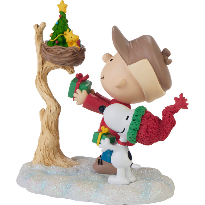 Peanuts Christmas Is The Joy Of Giving Figurine