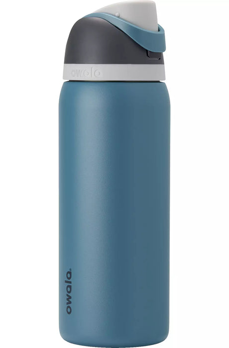 Owala Freesip Stainless Steel Water Bottle - Blue Oasis — Trudy's Hallmark