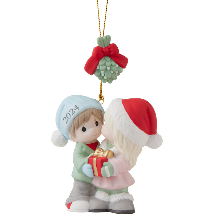 Precious Moments Our First Christmas Together 2024 Dated Couple Ornament