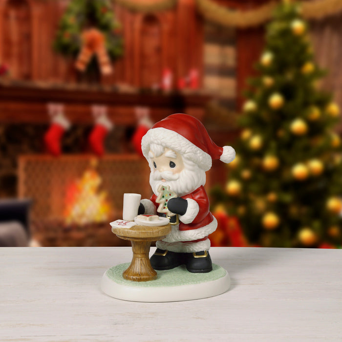 Precious Moments You Make Christmas So Sweet Annual Santa Figurine