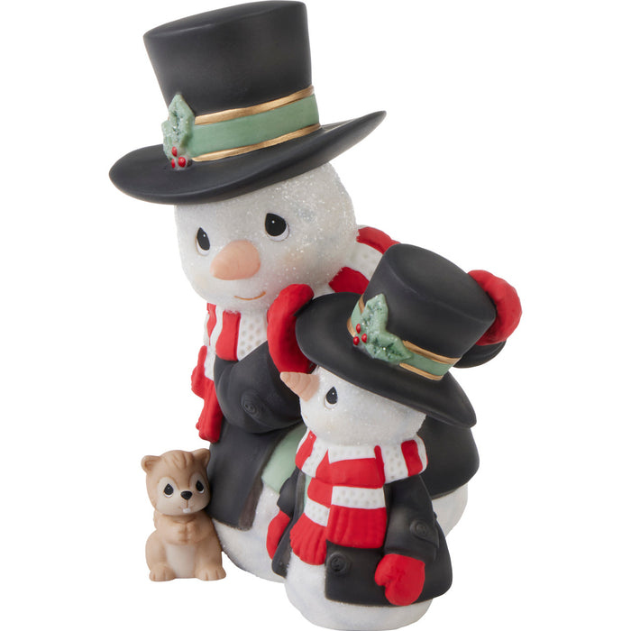 Precious Moments You Bring Warmth To The Season Annual Snowman Figurine