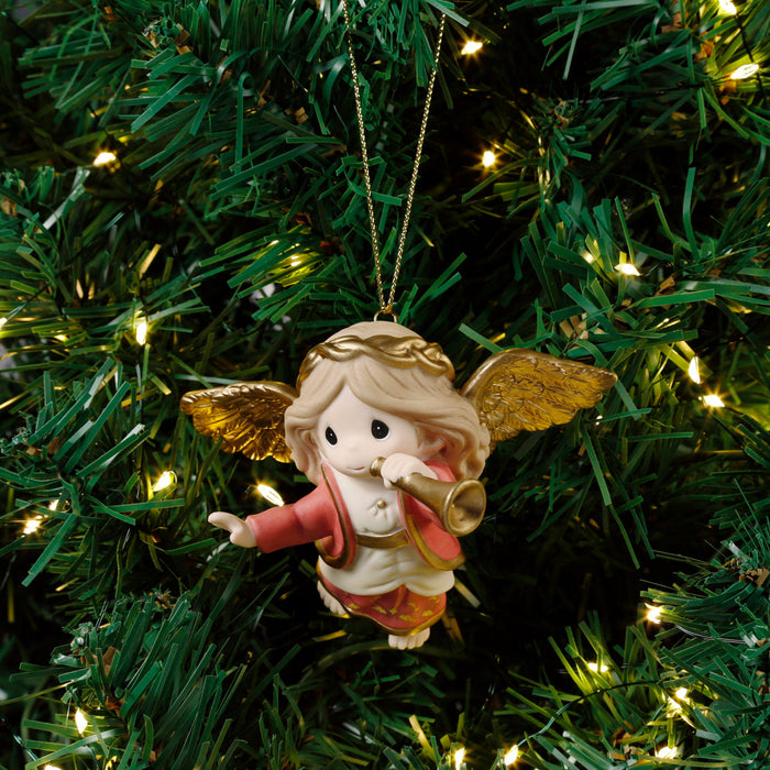 Precious Moments "Bringing Good News Of Great Joy" Annual Angel Ornament