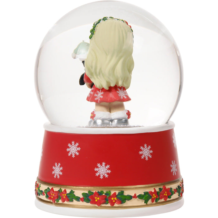 Precious Moments Have Yourself A Merry Little Christmas 2024 Dated Musical Snow Globe