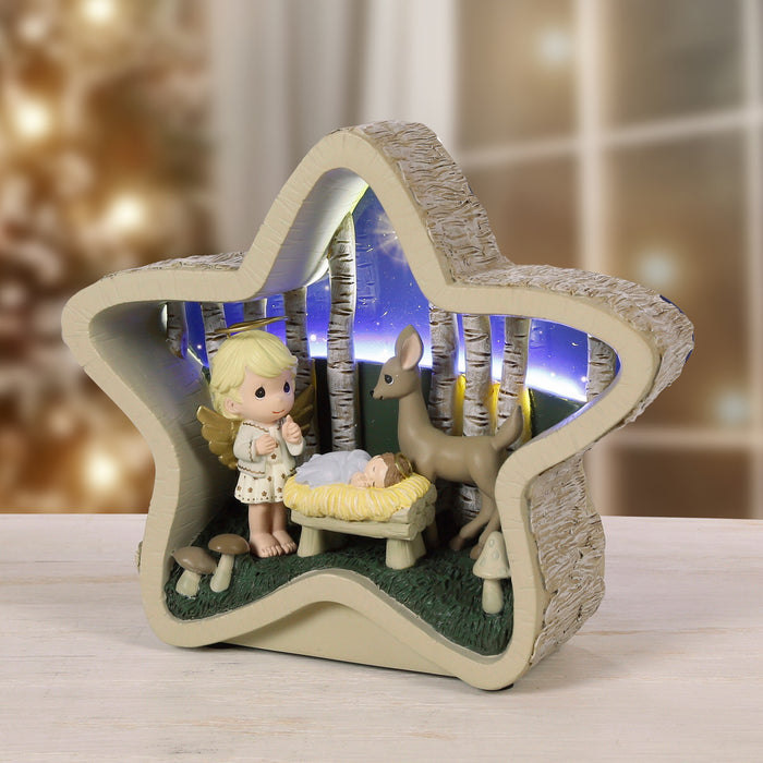 Precious Moments Silent Night LED Figurine