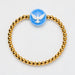 Holy Water Dove Cameo Bracelet in Gold