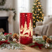 Red Glass Holiday Luminary