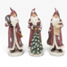Resin Holiday Santa Figurines