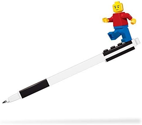 LEGO® Iconic Gel Pen with Minifigure - Black