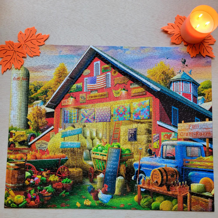 Golden Days 1000 Piece Jigsaw Puzzle