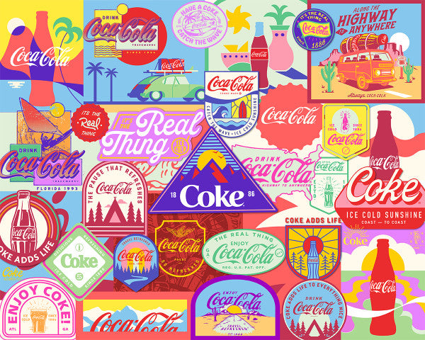 Coca-Cola Outdoor Escape 1000 Piece Jigsaw Puzzle