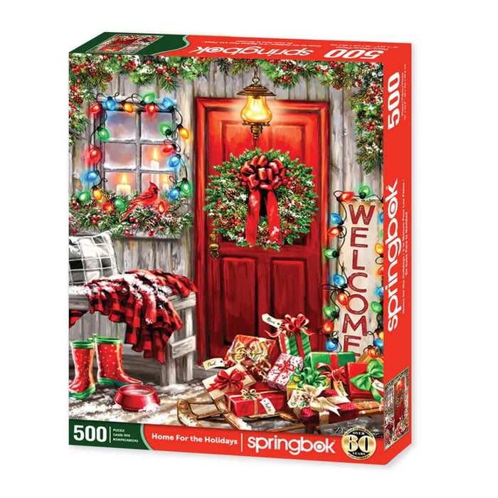 Home for the Holidays 500 Piece Jigsaw Puzzle