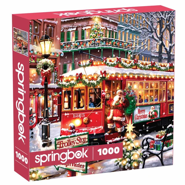 Christmas Trolley 1000 Piece Jigsaw Puzzle