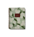 Floral patterned notebook with '2027' on a white background