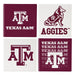 Texas A&M Ceramic Coasters Set