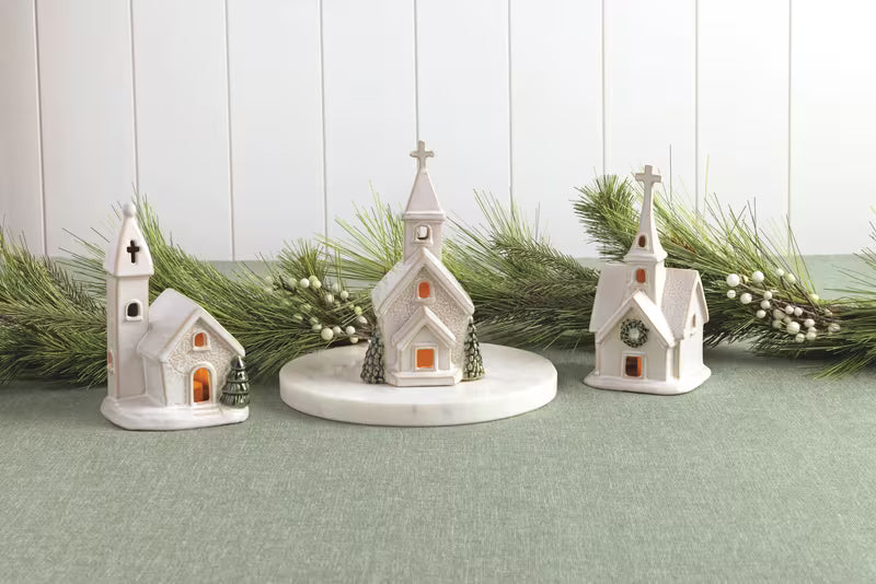 Ceramic Church Sitters