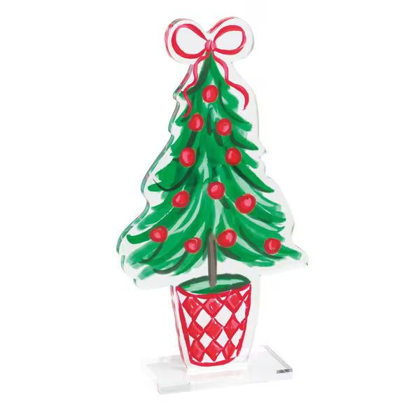 Large Topiary Acrylic Sitter