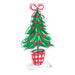 Large Topiary Acrylic Sitter