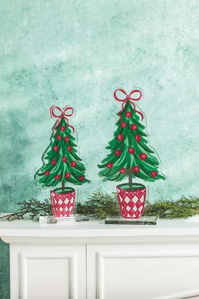 Topiary Acrylic Sitters