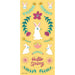 Painted Bunnies Easter Stickers