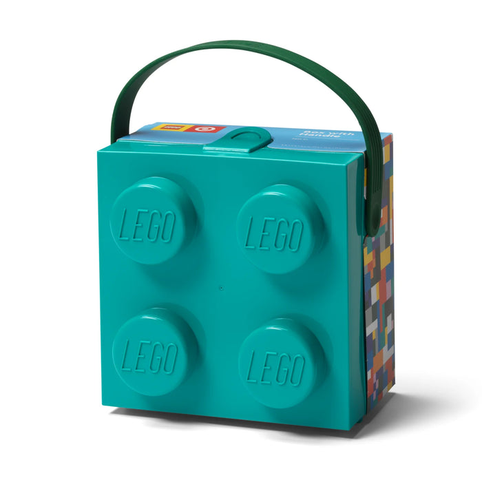 LEGO® Lunch Box with Green Handle