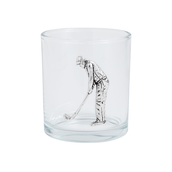 Golfer Icon Dof Glass