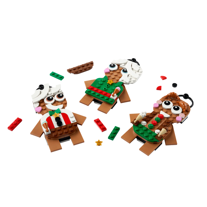 LEGO® Gingerbread Ornaments