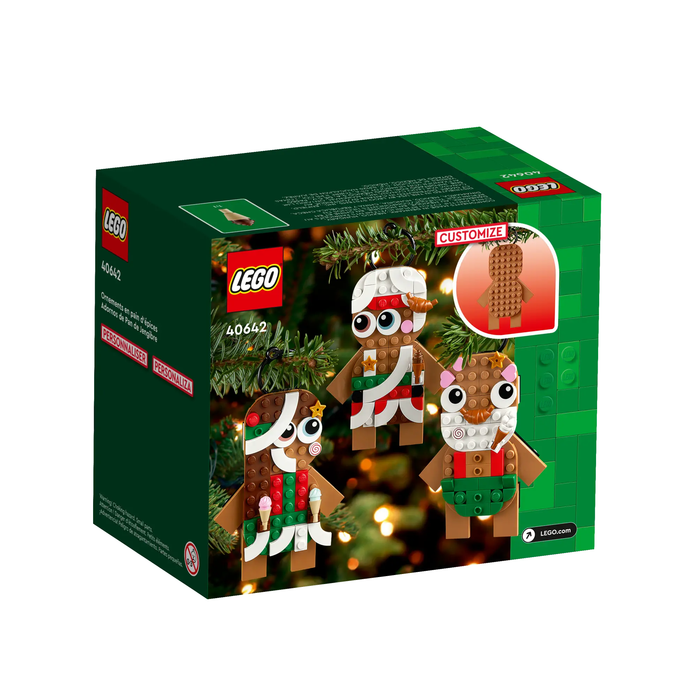 LEGO® Gingerbread Ornaments