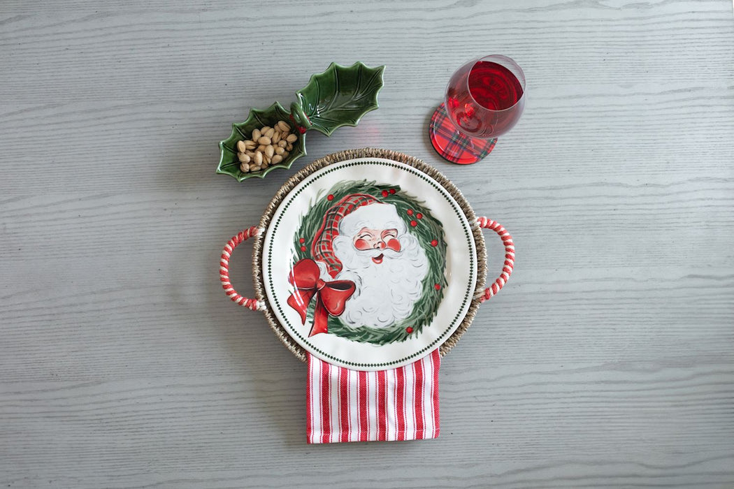 Santa Platter & Basket Set