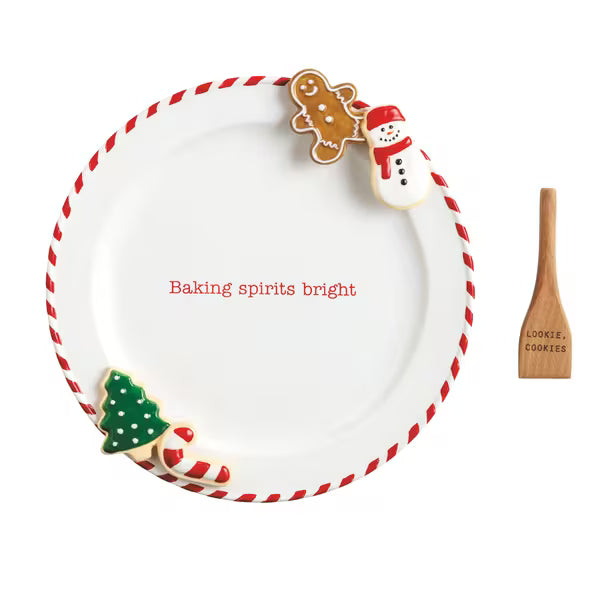 Christmas Cookie Platter Set