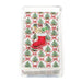 Stocking Tartan Napkin Holder And Weight Set