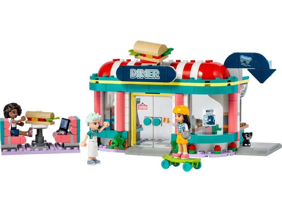LEGO Heartlake Downtown Diner Trudy s Hallmark