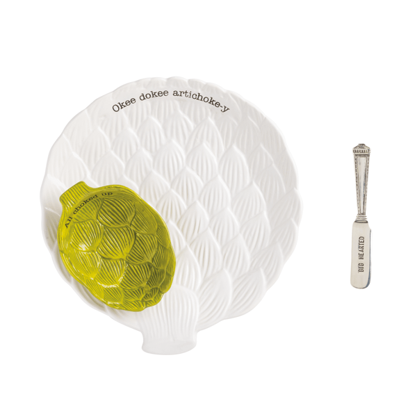 Artichoke Chip And Dip Set