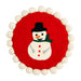 Snowman Man Pom Trivet