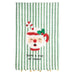 Santa Mug Sequin Towel