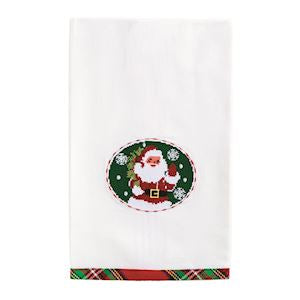 Needlepoint Christmas Towels