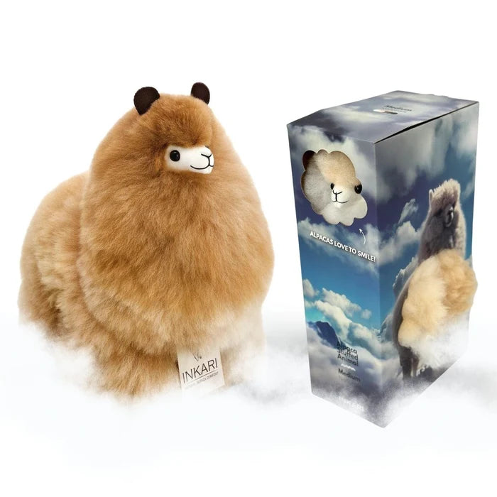 Inkari Naturals Sandstone Medium Alpaca Plush