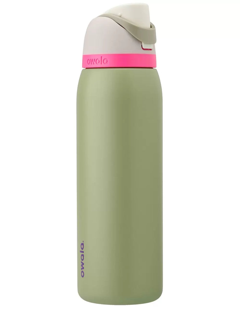 Owala 32 oz. FreeSip Stainless Steel Water Bottle, Neo Sage