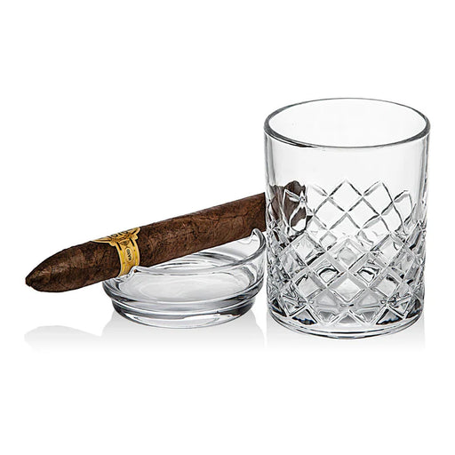 Hatch Cigar Double Old Fashion Glass